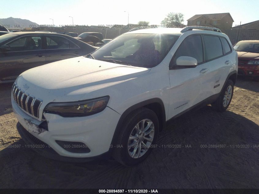 2020 Jeep Cherokee Latitude Fwd VIN: 1C4PJLCB8LD619274 Lot: 28894597