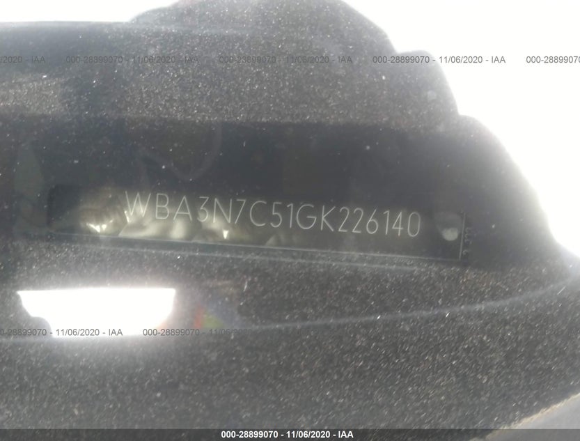 WBA3N7C51GK226140