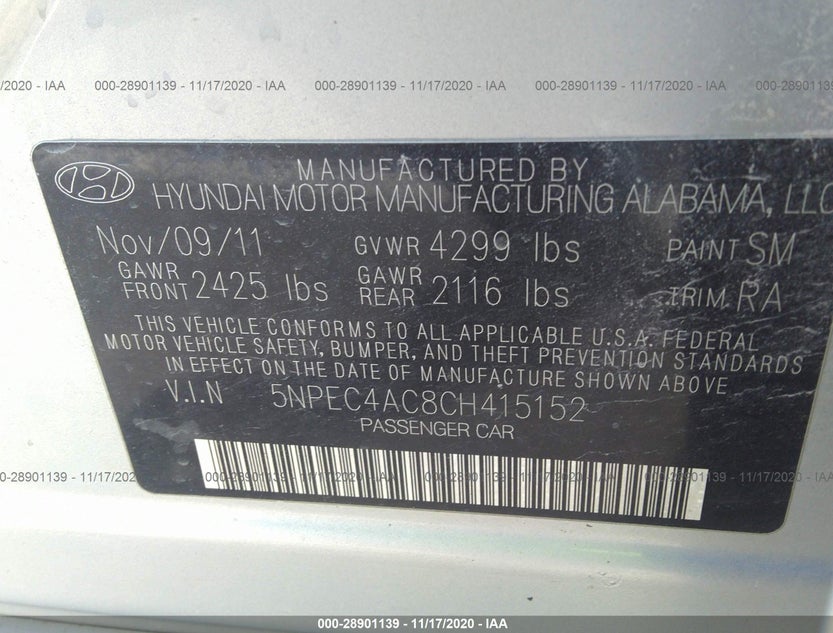 5NPEC4AC8CH415152