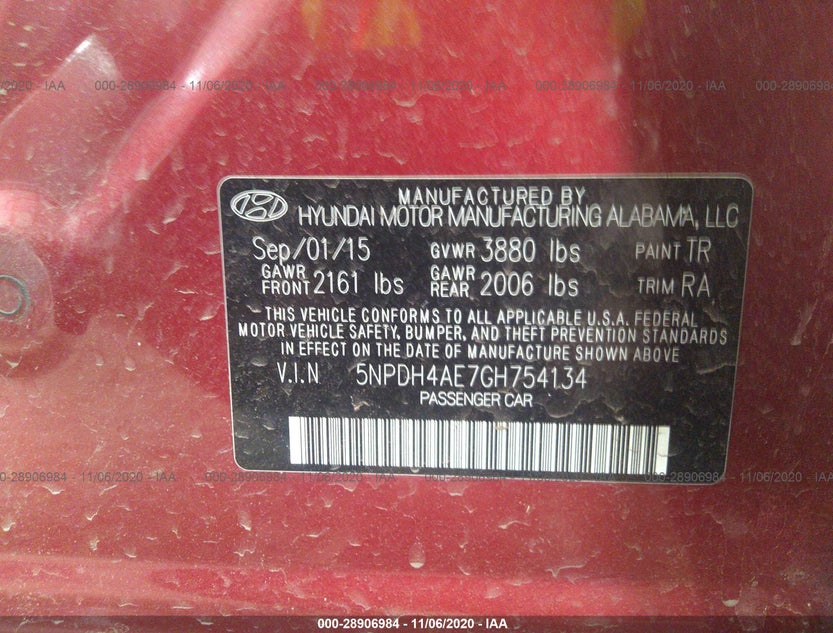 5NPDH4AE7GH754134