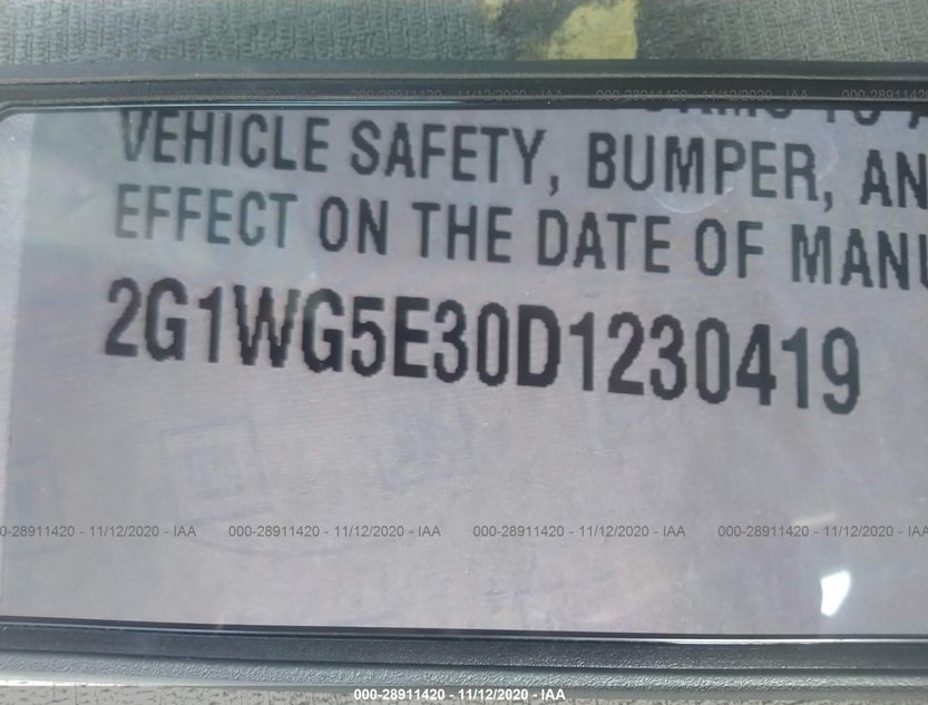 2G1WG5E30D1230419