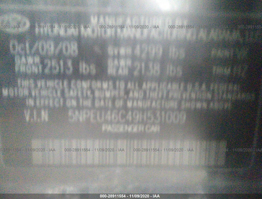 5NPEU46C49H531009