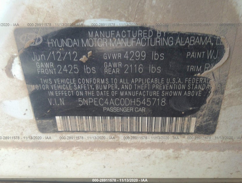 5NPEC4AC0DH545718