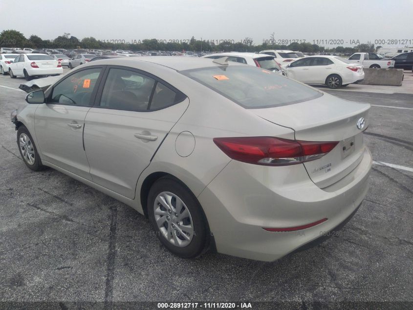 2017 Hyundai Elantra Se VIN: KMHD74LF0HU361376 Lot: 28912717