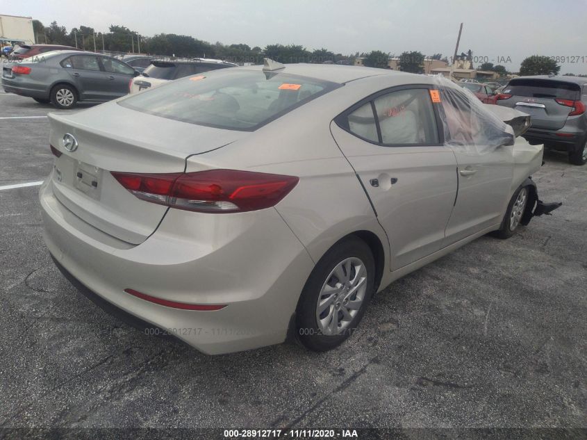 2017 Hyundai Elantra Se VIN: KMHD74LF0HU361376 Lot: 28912717