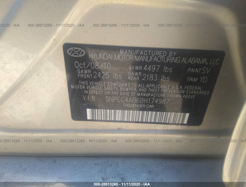 5NPEC4AB6BH174987