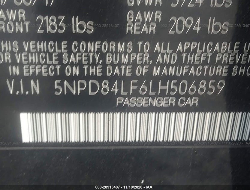 5NPD84LF6LH506859