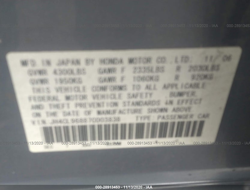 JH4CL96887C003838