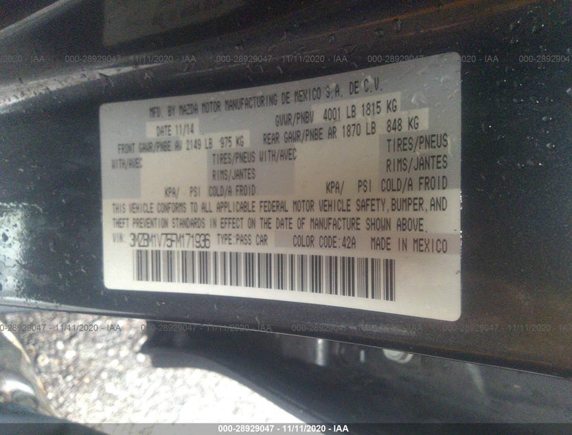 3MZBM1V75FM171936
