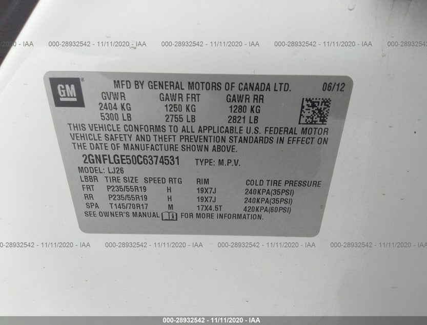 2GNFLGE50C6374531