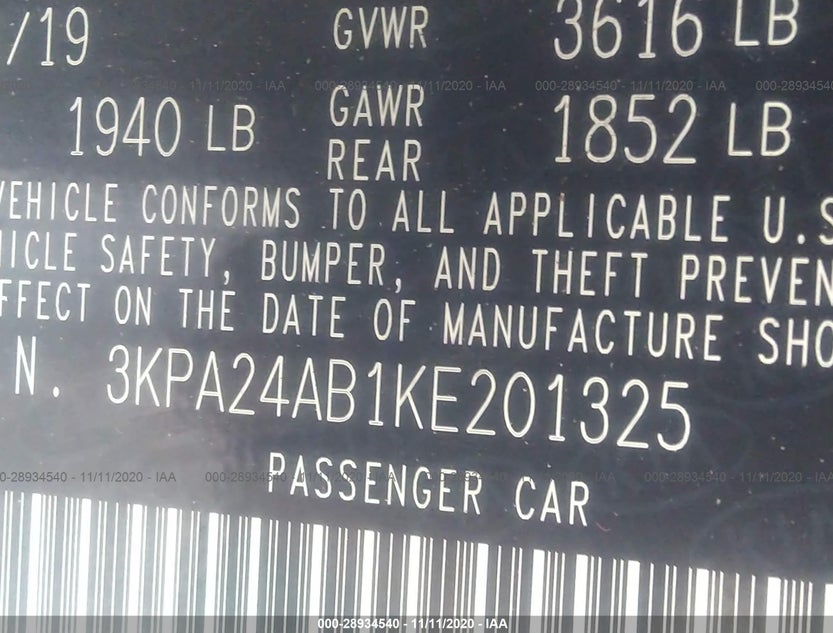 3KPA24AB1KE201325