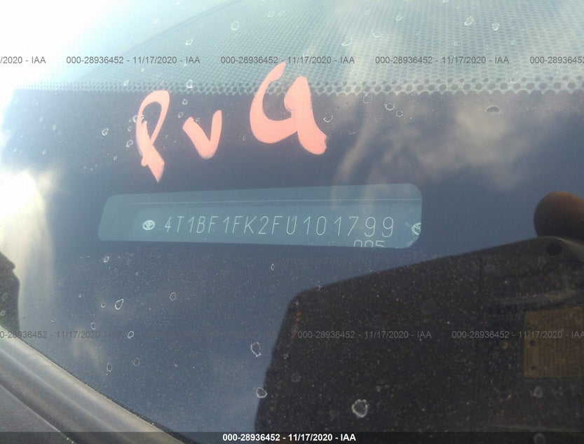 4T1BF1FK2FU101799