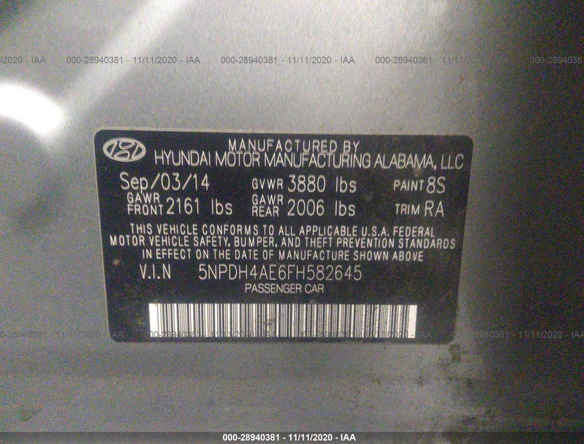 5NPDH4AE6FH582645