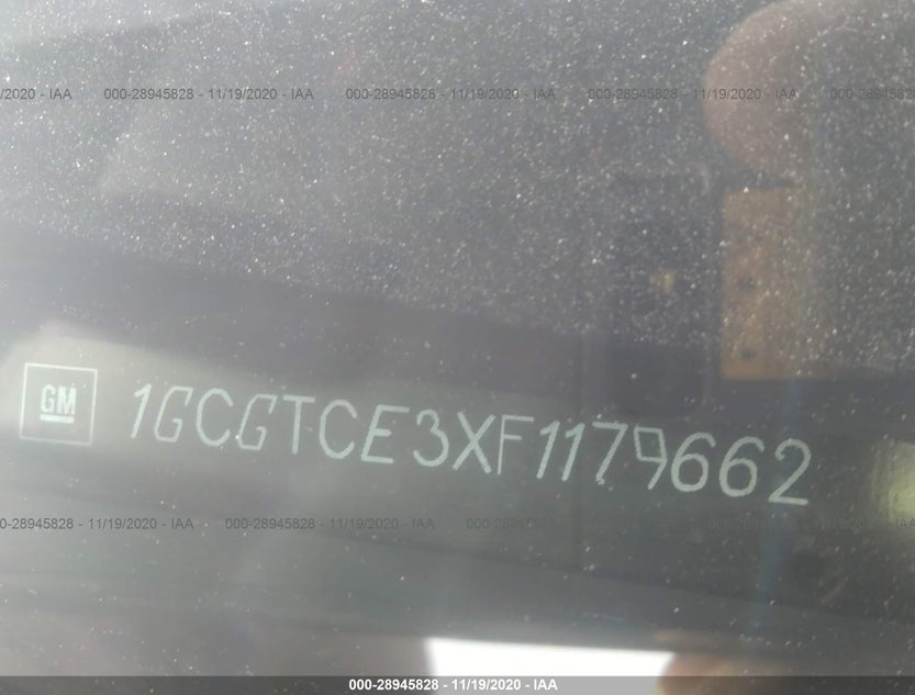 1GCGTCE3XF1179662