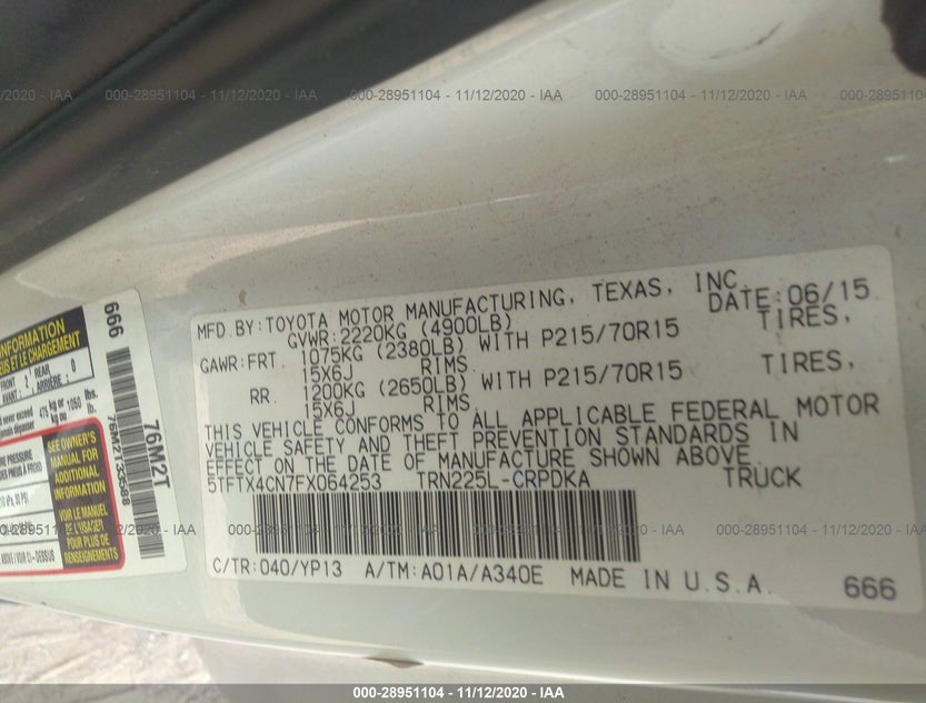 5TFTX4CN7FX064253