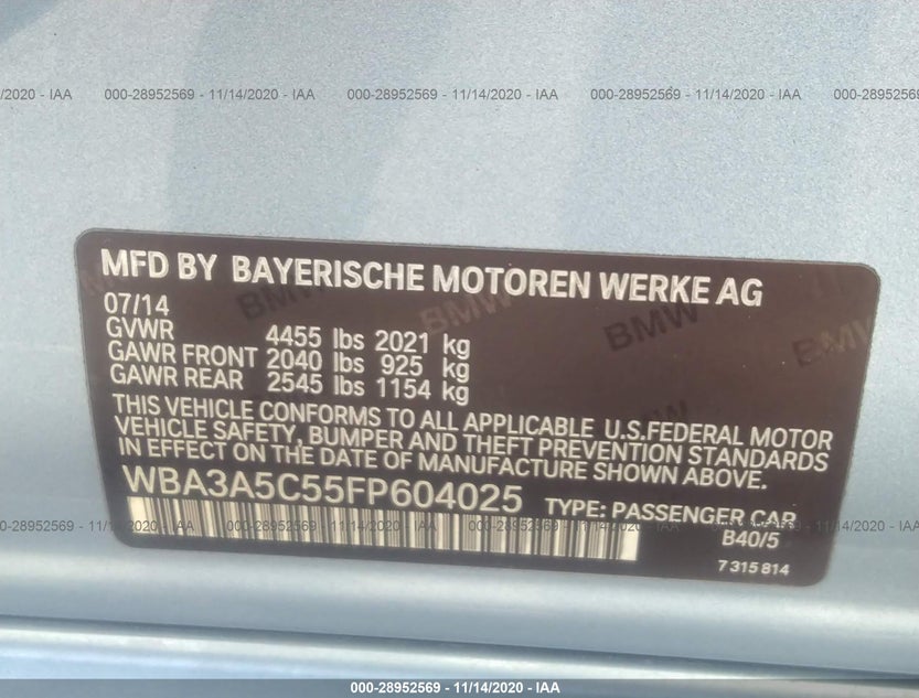 WBA3A5C55FP604025