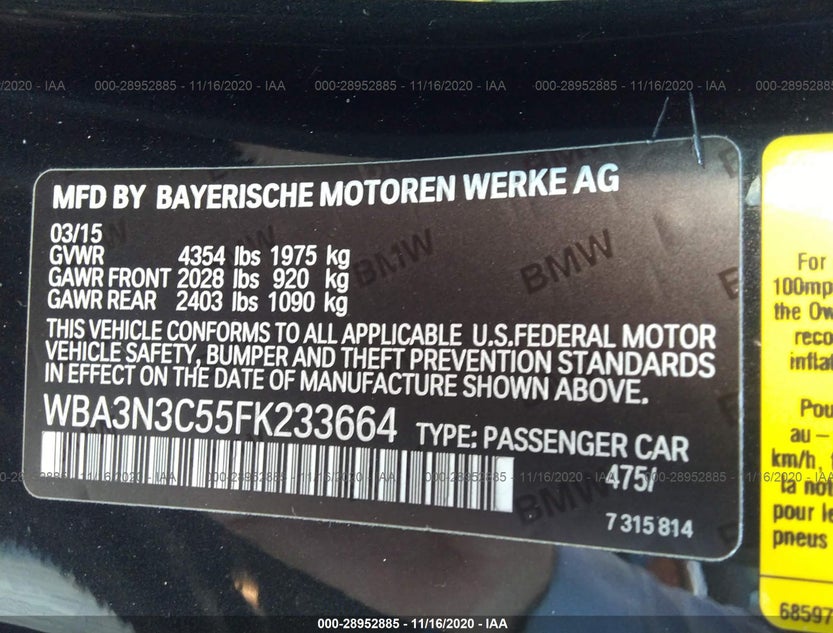 WBA3N3C55FK233664