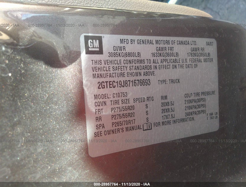 2GTEC19J871676693