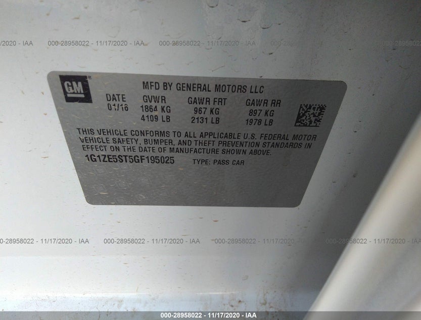 1G1ZE5ST5GF195025