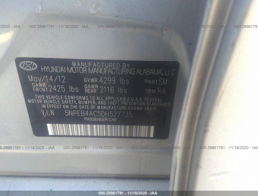 5NPEB4AC5DH527735