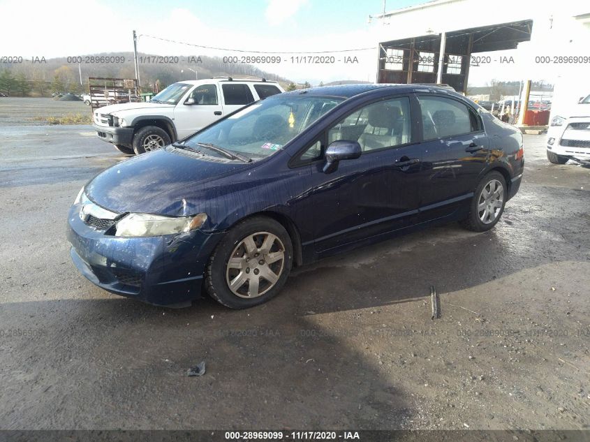 2010 Honda Civic Lx VIN: 2HGFA1F55AH567769 Lot: 28969099