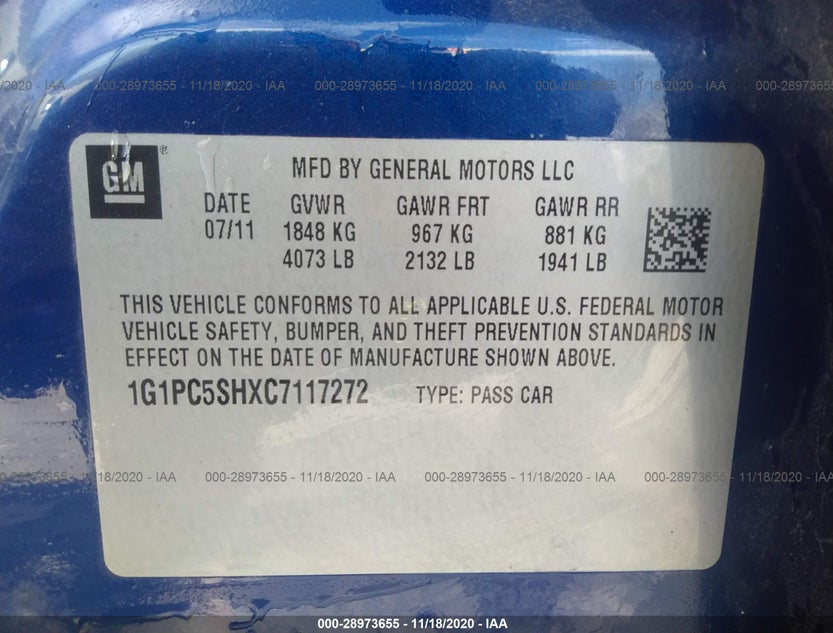 1G1PC5SHXC7117272