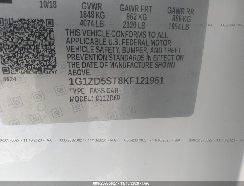 1G1ZD5ST8KF121951