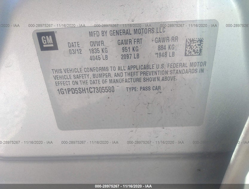 1G1PD5SH1C7305580