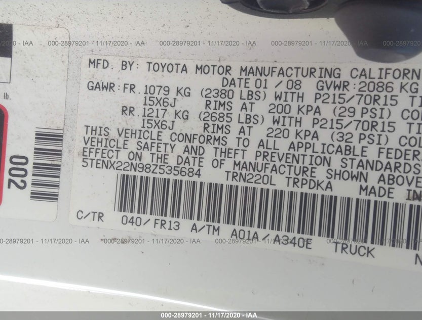 5TENX22N98Z535684