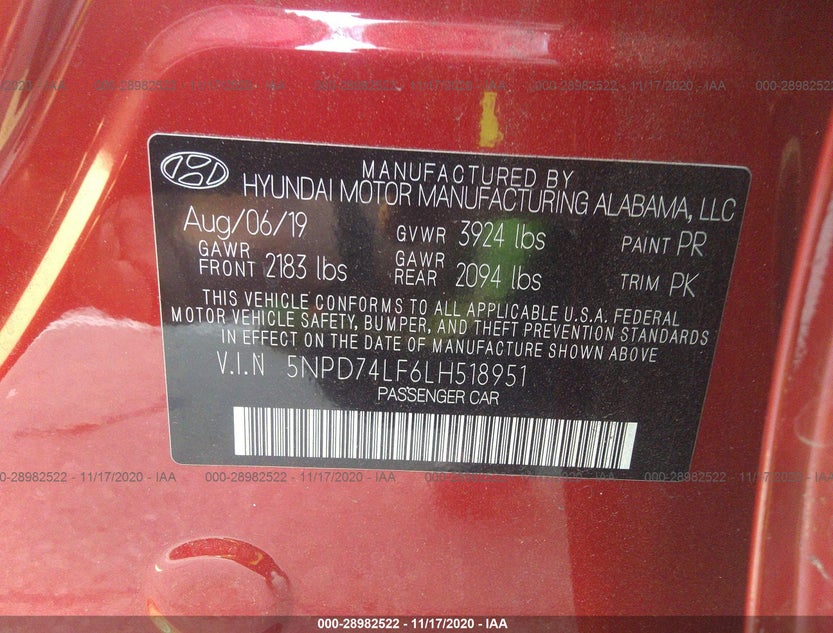 5NPD74LF6LH518951