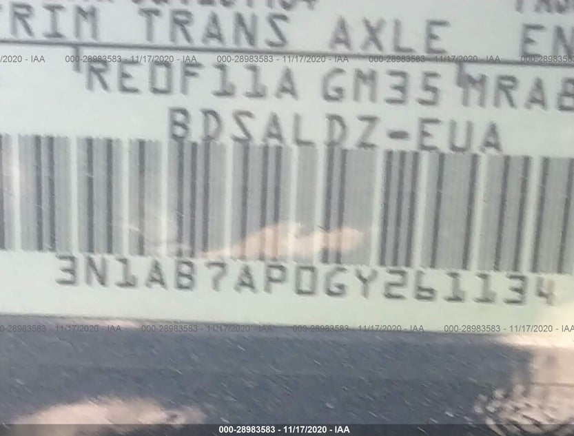 3N1AB7AP0GY261134
