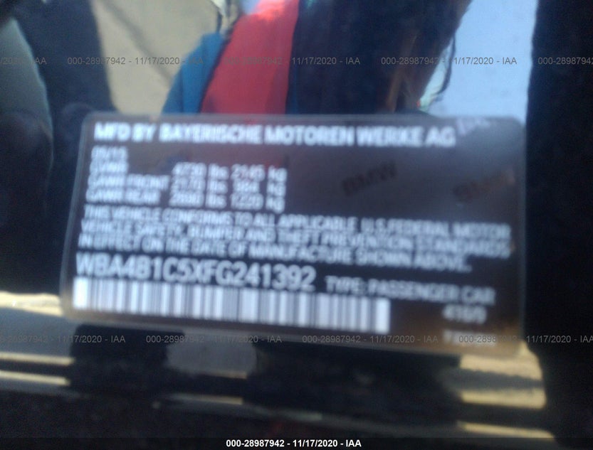 WBA4B1C5XFG241392