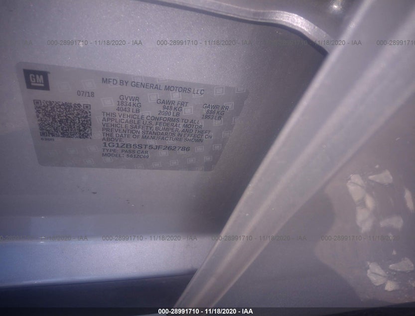 1G1ZB5ST5JF262786