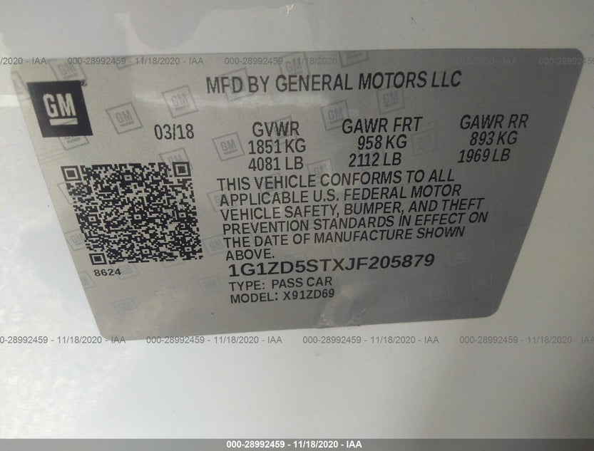 1G1ZD5STXJF205879