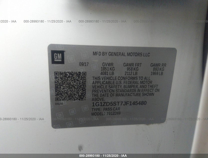 1G1ZD5ST7JF145480