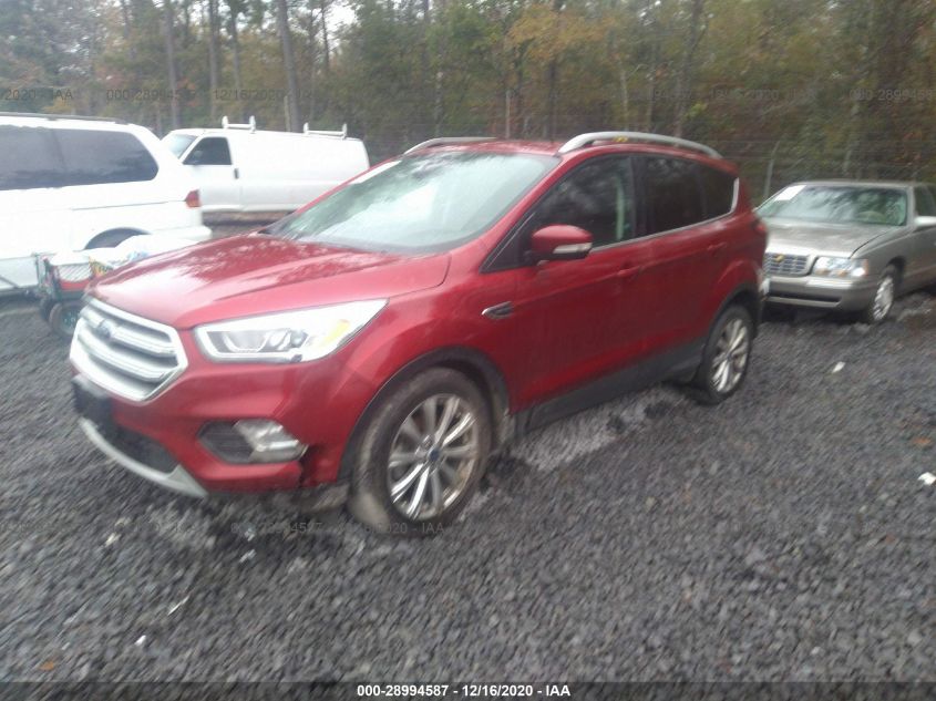 2017 Ford Escape Titanium VIN: 1FMCU0JD2HUB58004 Lot: 28994587