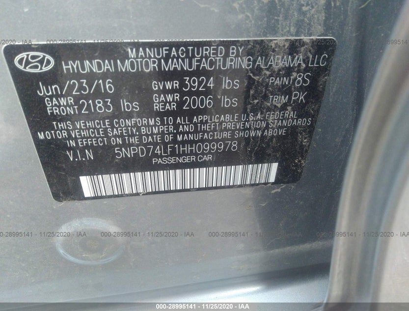 5NPD74LF1HH099978