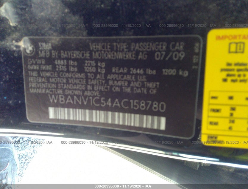 WBANV1C54AC158780