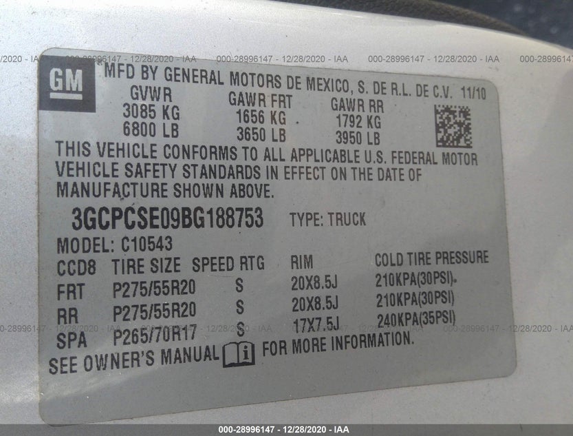 3GCPCSE09BG188753