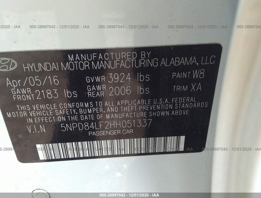 5NPD84LF2HH051337