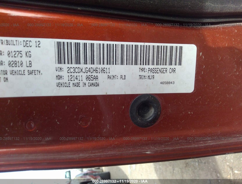2C3CDXJG4DH610611