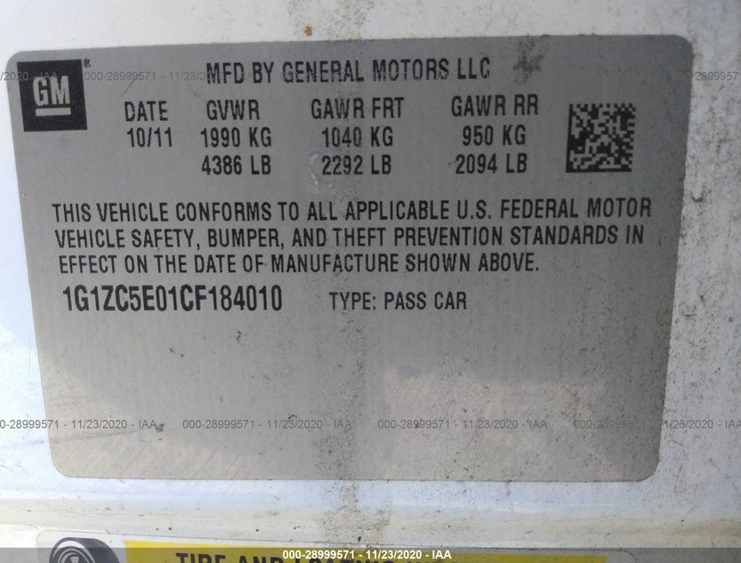 1G1ZC5E01CF184010