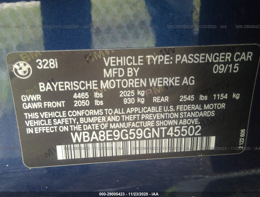 WBA8E9G59GNT45502
