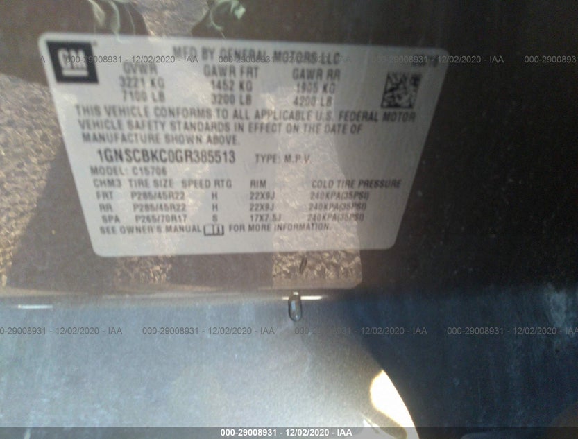 1GNSCBKC0GR385513