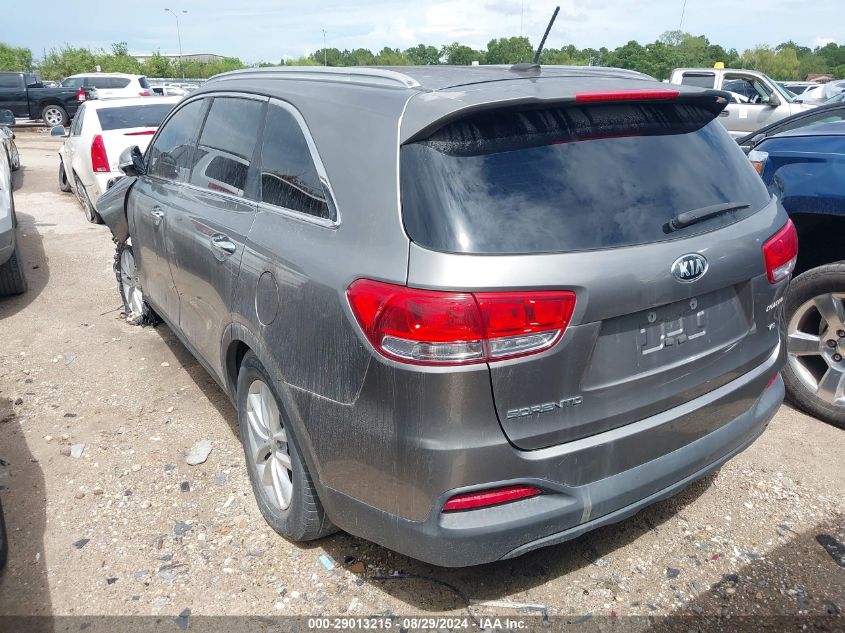 5XYPG4A55HG208540 2017 Kia Sorento 3.3L Lx