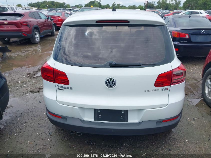 2017 Volkswagen Tiguan 2.0T/2.0T S VIN: WVGAV7AX2HK044684 Lot: 29013278