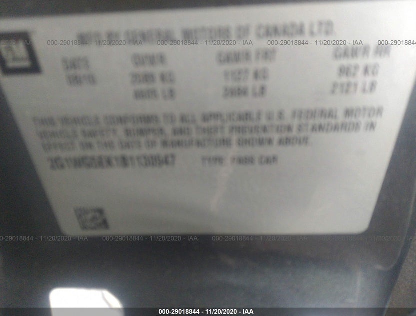 2G1WG5EK1B1130947