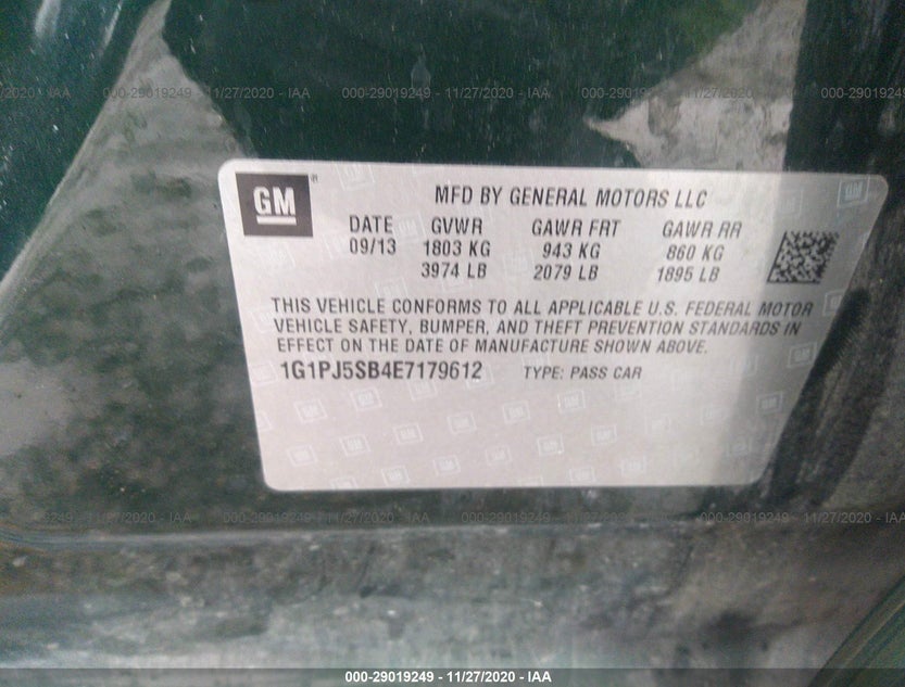 1G1PJ5SB4E7179612