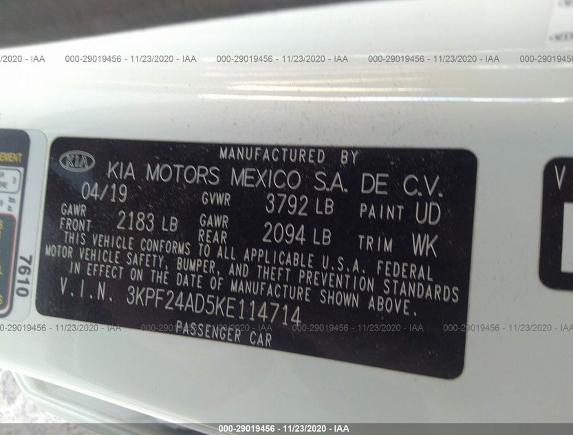 3KPF24AD5KE114714
