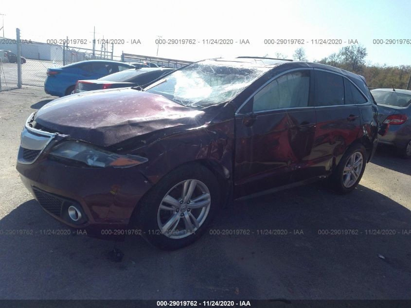 2014 Acura Rdx Tech Pkg VIN: 5J8TB3H55EL013455 Lot: 29019762